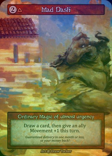【FOIL】[Fire] Mad Dash [beta-Ordinary]